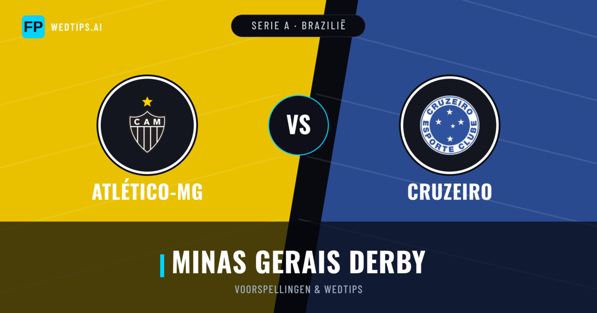 Atlético-MG vs Cruzeiro voorspellingen & statistieken