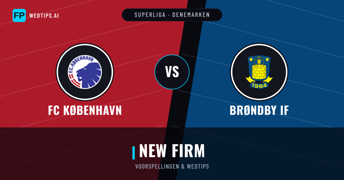 FC København vs Brøndby IF voorspellingen & statistieken