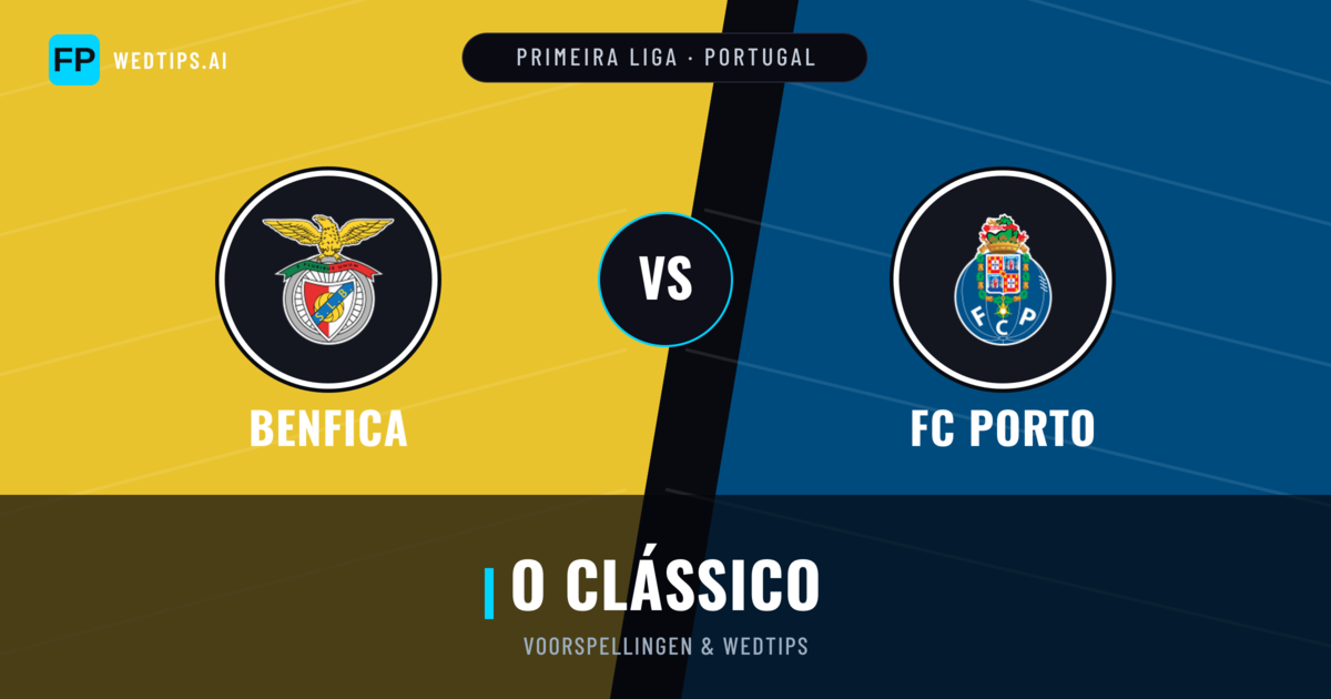 Benfica vs FC Porto voorspellingen & statistieken