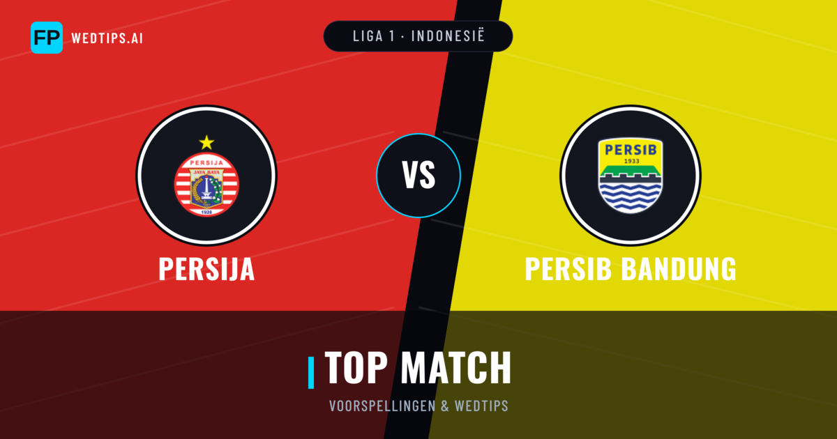 Persija vs Persib Bandung voorspellingen & statistieken