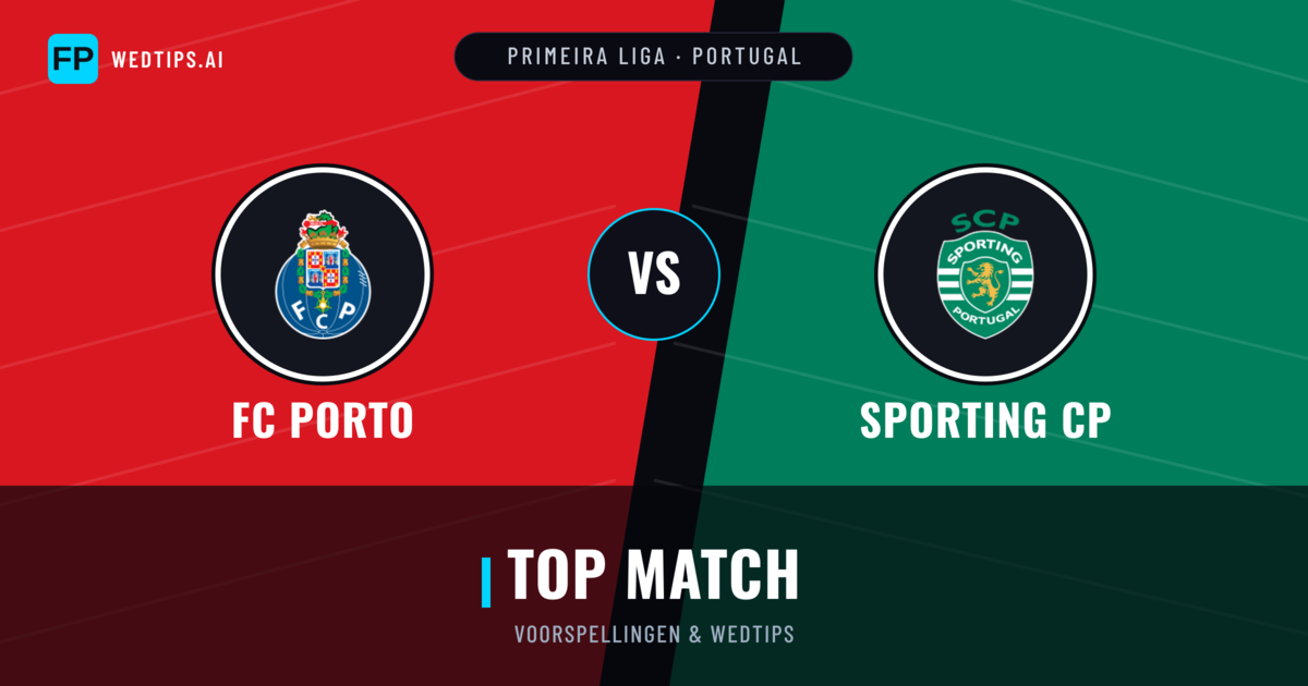 FC Porto vs Sporting CP voorspellingen & statistieken
