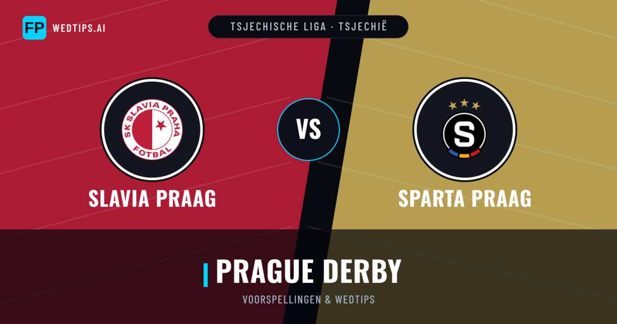 Slavia Praag vs Sparta Praag voorspellingen & statistieken
