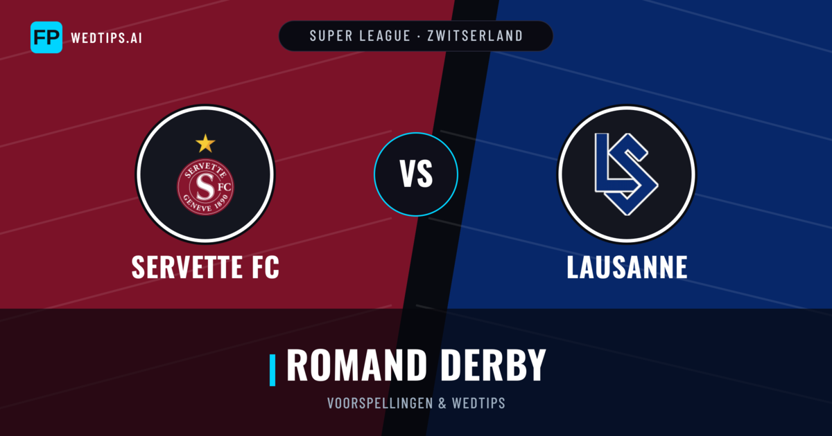 Servette FC vs Lausanne voorspellingen & statistieken