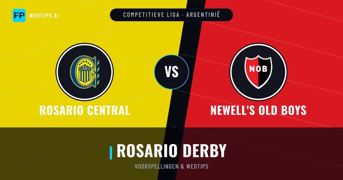 Rosario Central vs Newell's Old Boys voorspellingen & statistieken