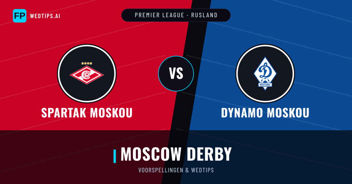 Spartak Moskou vs Dynamo Moskou voorspellingen & statistieken