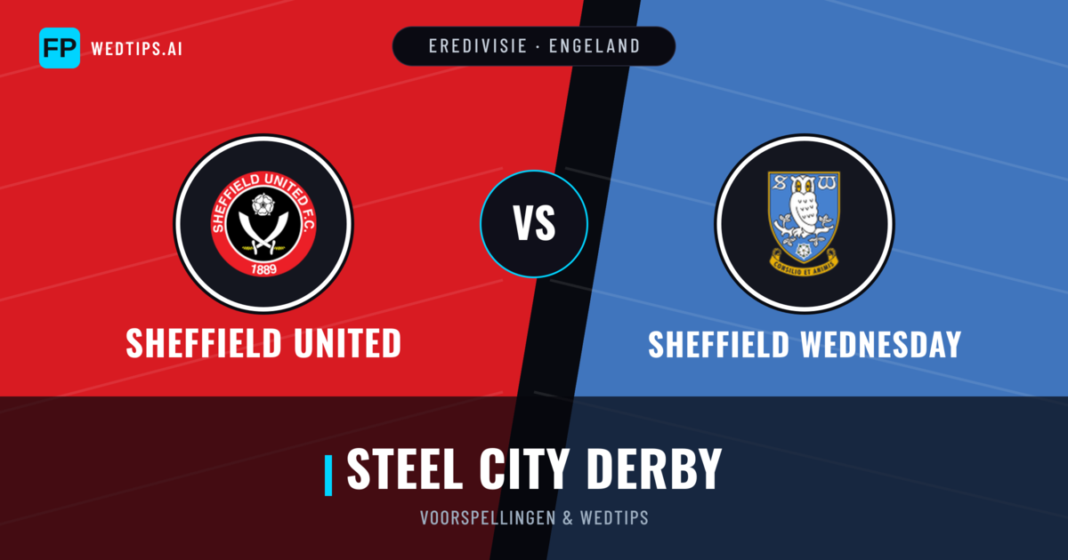 Sheffield United vs Sheffield Wednesday voorspellingen & statistieken