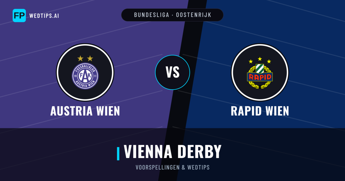Austria Wien vs Rapid Wien voorspellingen & statistieken