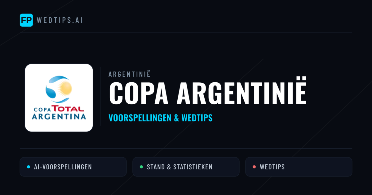 Argentinië Copa Argentinië voorspellingen & wedtips
