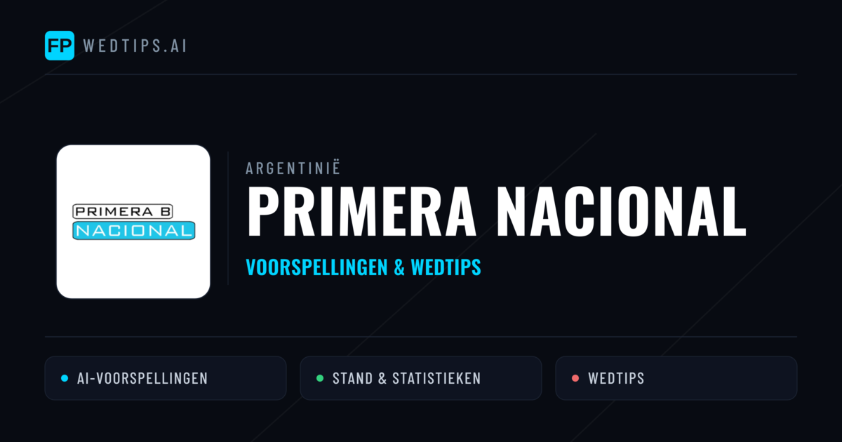 Argentinië Primera Nacional voorspellingen & wedtips