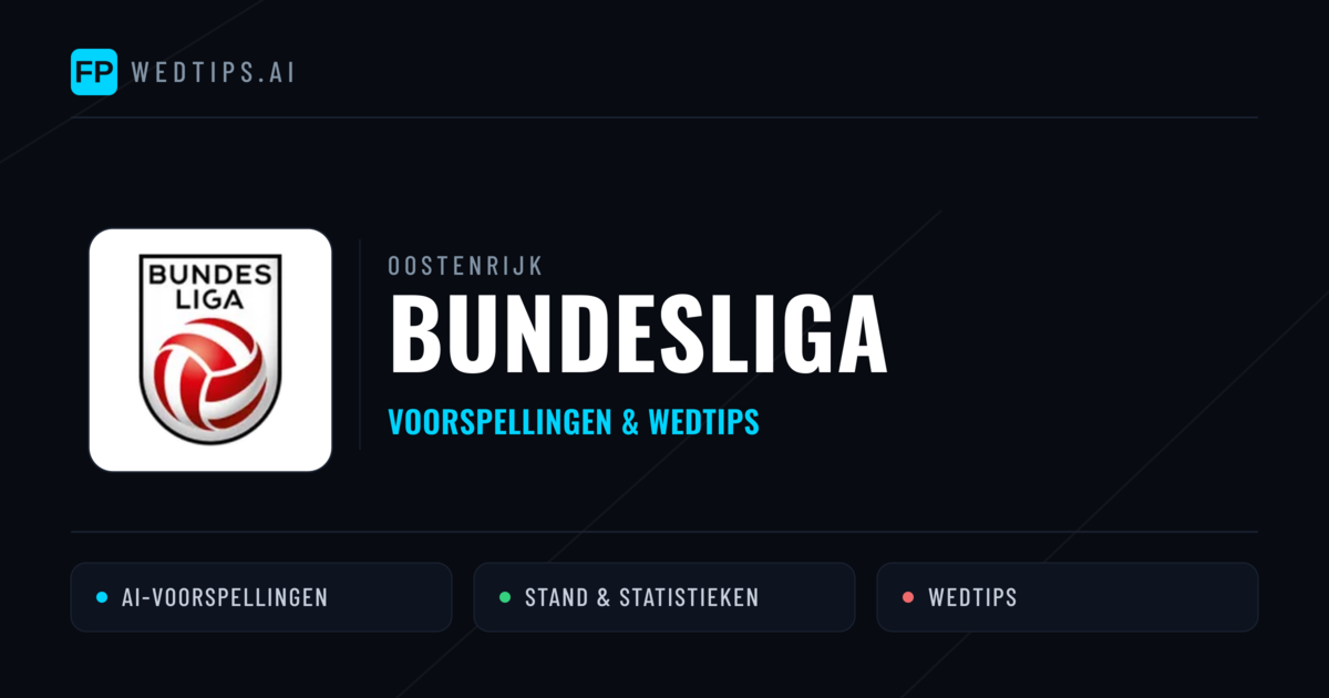 Oostenrijk Bundesliga voorspellingen & wedtips