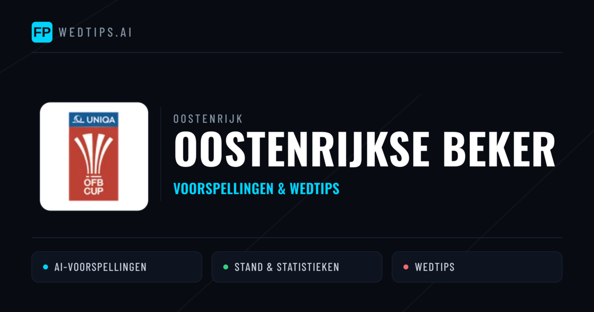 Oostenrijk Oostenrijkse Beker voorspellingen & wedtips