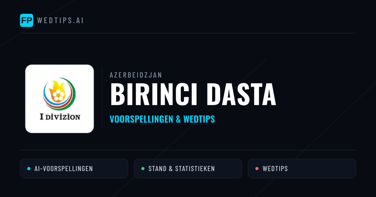 Azerbeidzjan Birinci Dasta voorspellingen & wedtips