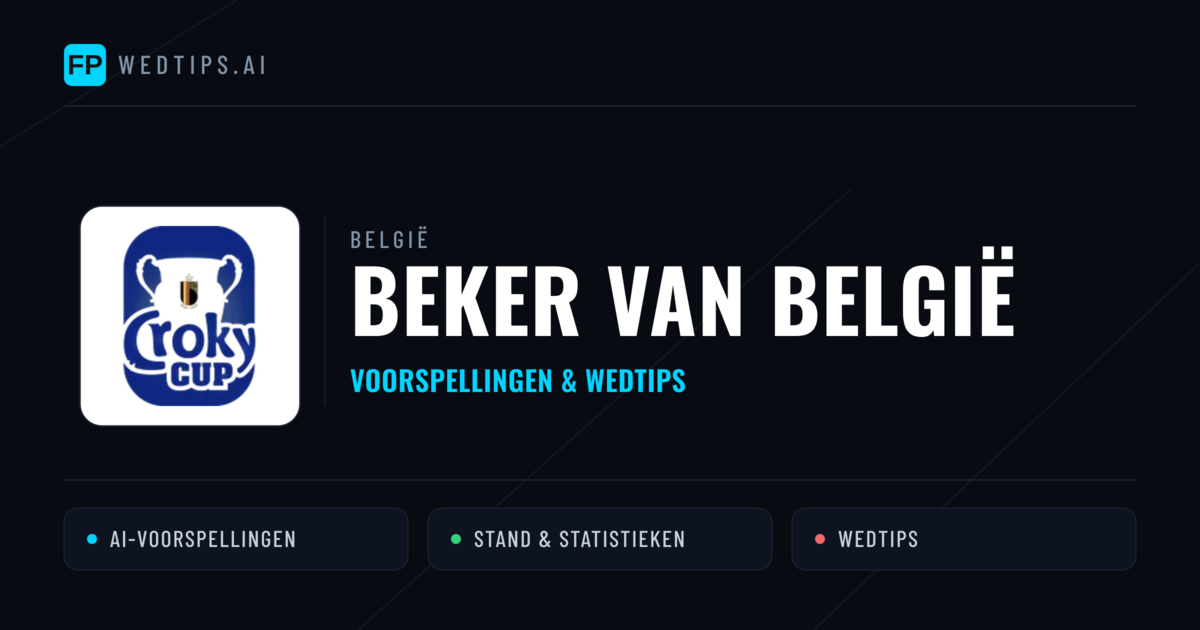 België Beker van België voorspellingen & wedtips