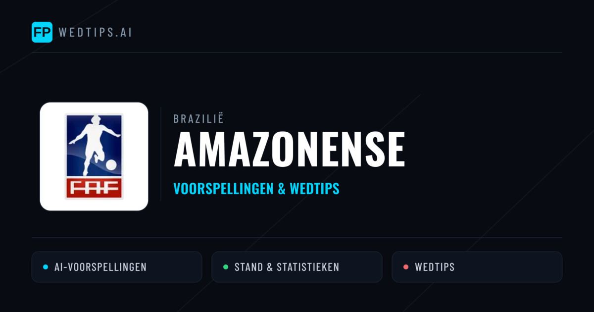 Brazilië Amazonense voorspellingen & wedtips