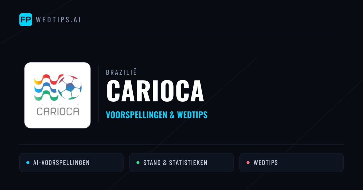 Brazilië Carioca voorspellingen & wedtips