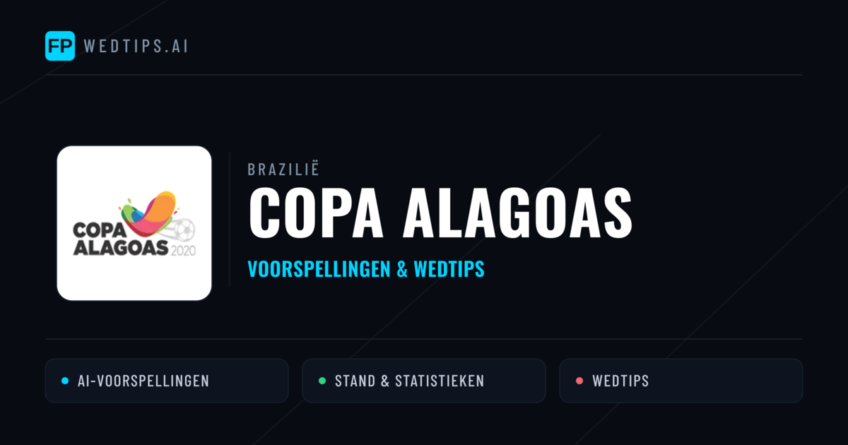 Brazilië Copa Alagoas voorspellingen & wedtips