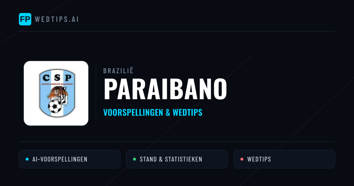 Brazilië Paraibano voorspellingen & wedtips
