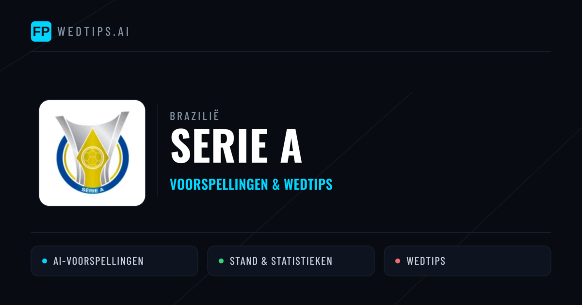 Brazilië Serie A voorspellingen & wedtips