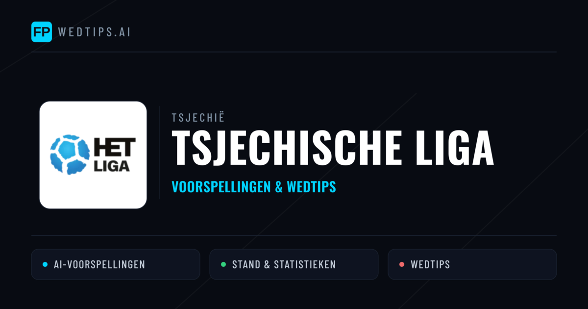 Tsjechië Tsjechische Liga voorspellingen & wedtips