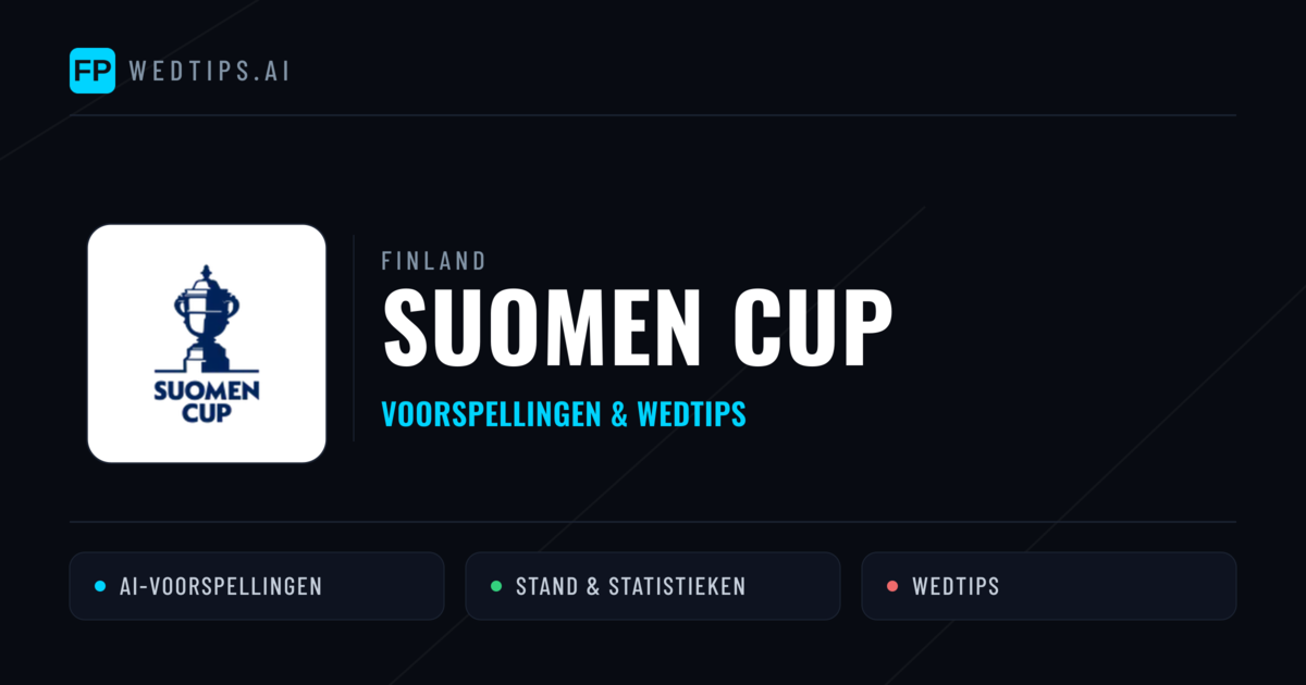 Finland Suomen Cup voorspellingen & wedtips