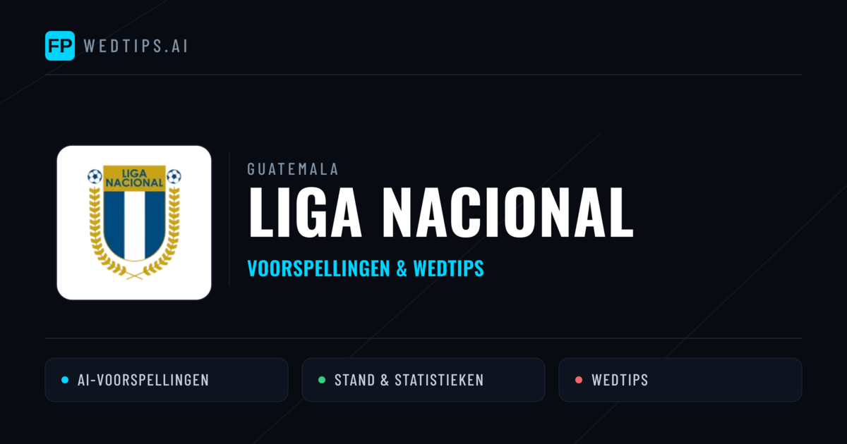 Guatemala Liga Nacional voorspellingen & wedtips