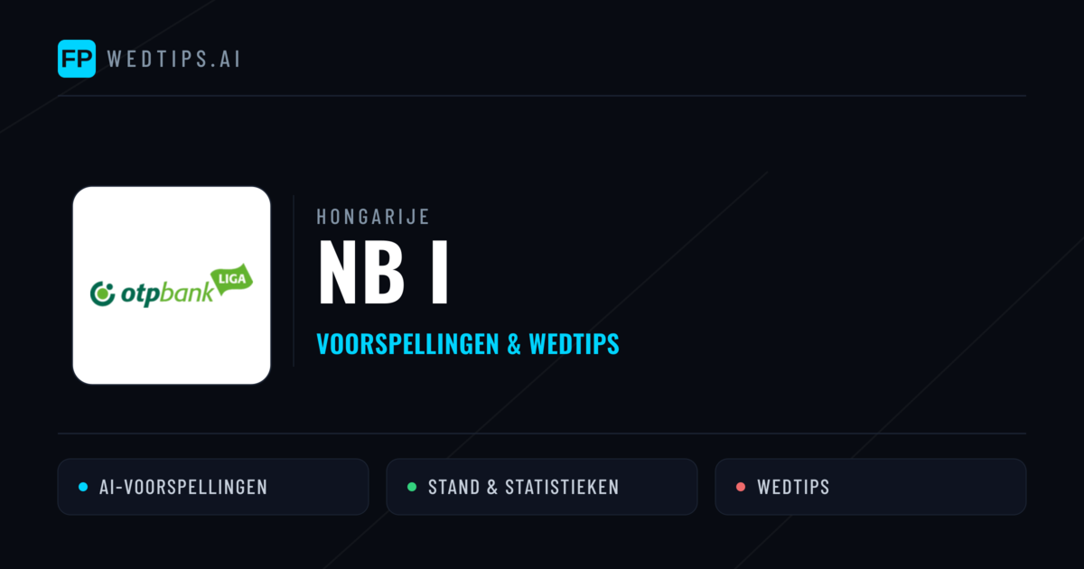 Hongarije NB I voorspellingen & wedtips