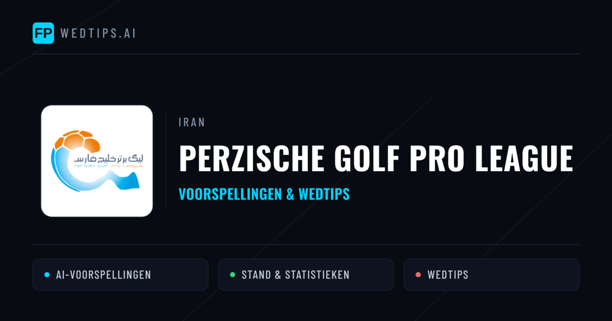 Iran Perzische Golf Pro League voorspellingen & wedtips