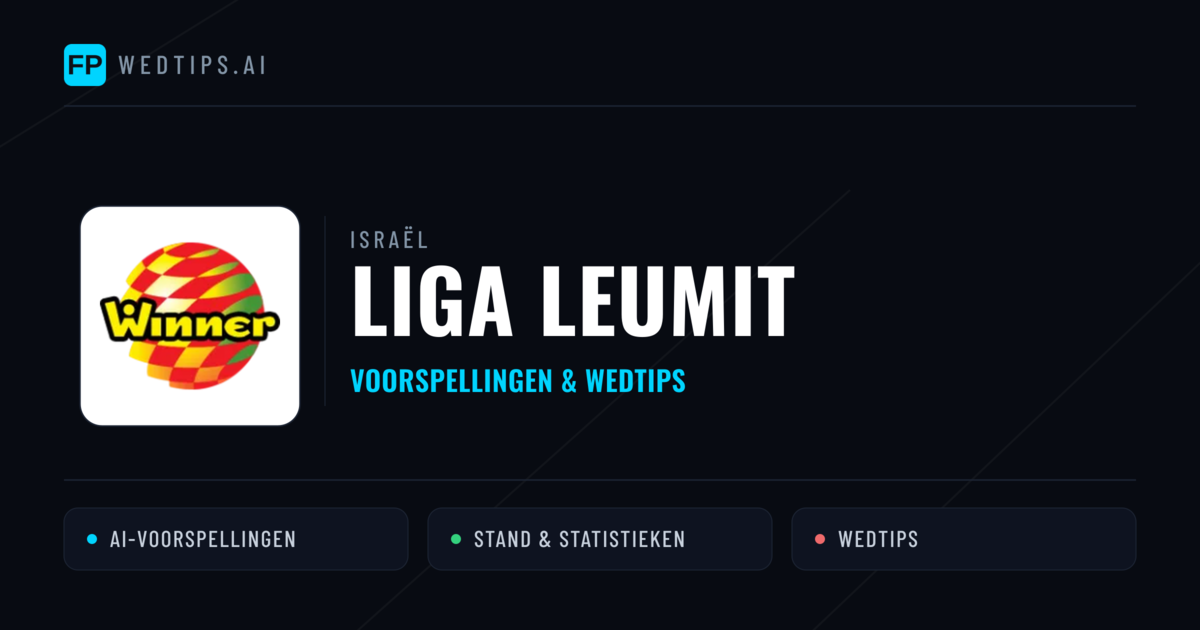 Israël Liga Leumit voorspellingen & wedtips