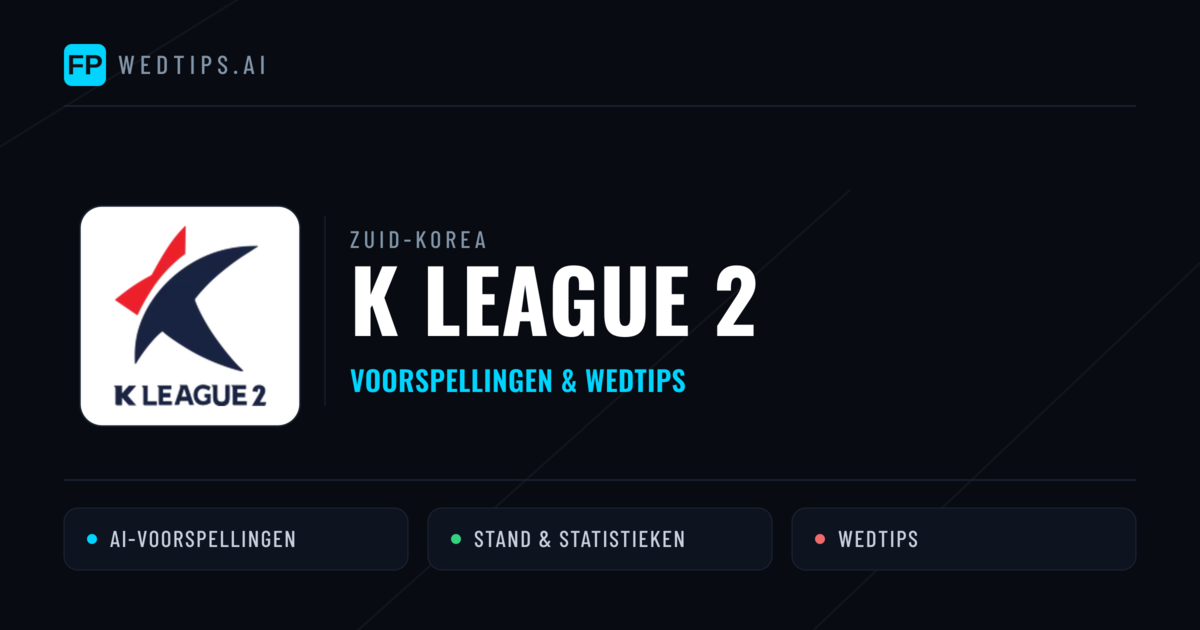 Zuid-Korea K League 2 voorspellingen & wedtips