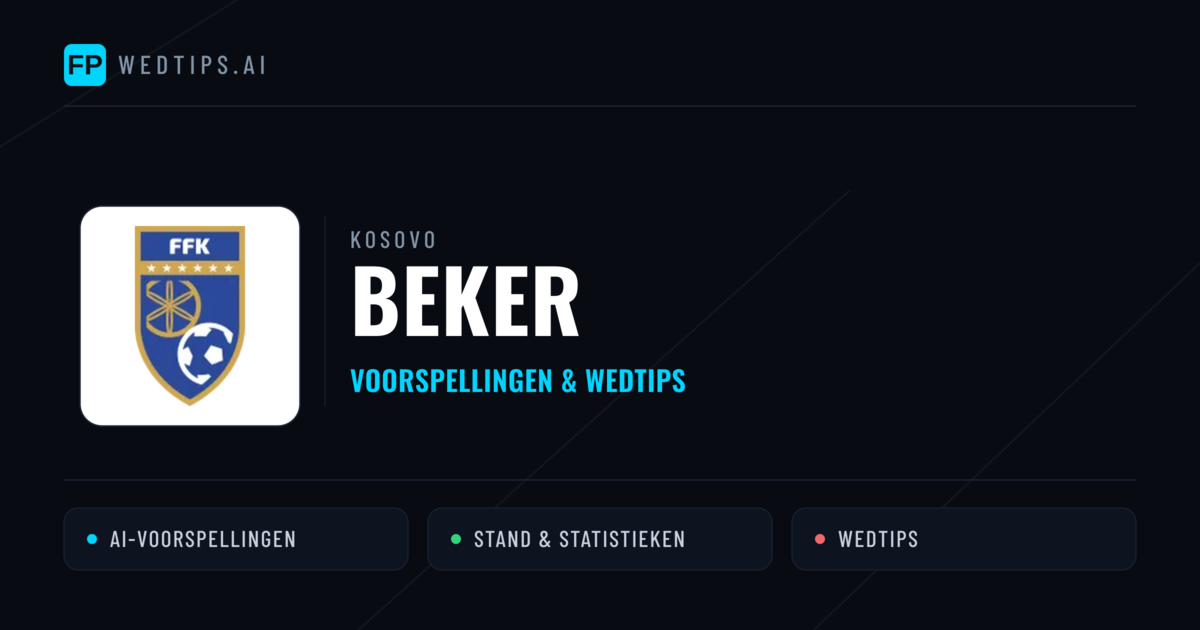 Kosovo Beker voorspellingen & wedtips