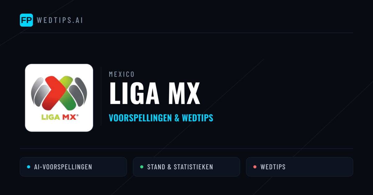 Mexico Liga MX voorspellingen & wedtips