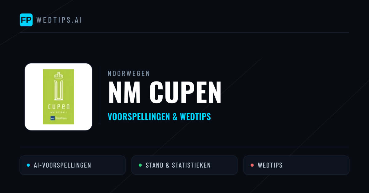 Noorwegen NM Cupen voorspellingen & wedtips