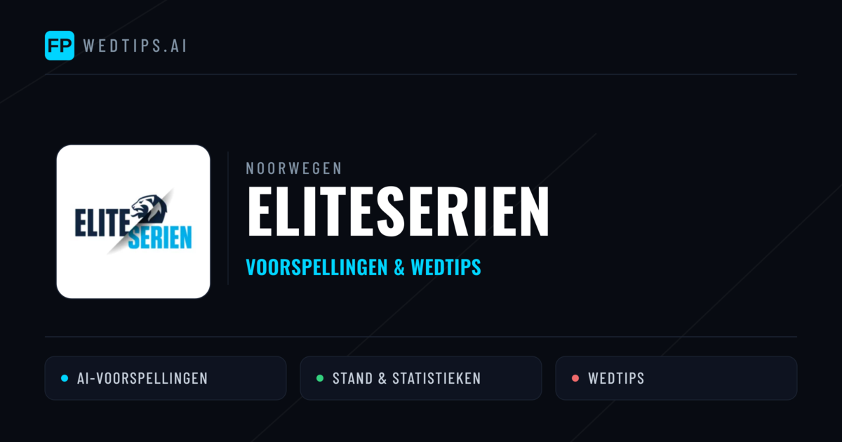 Noorwegen Eliteserien voorspellingen & wedtips
