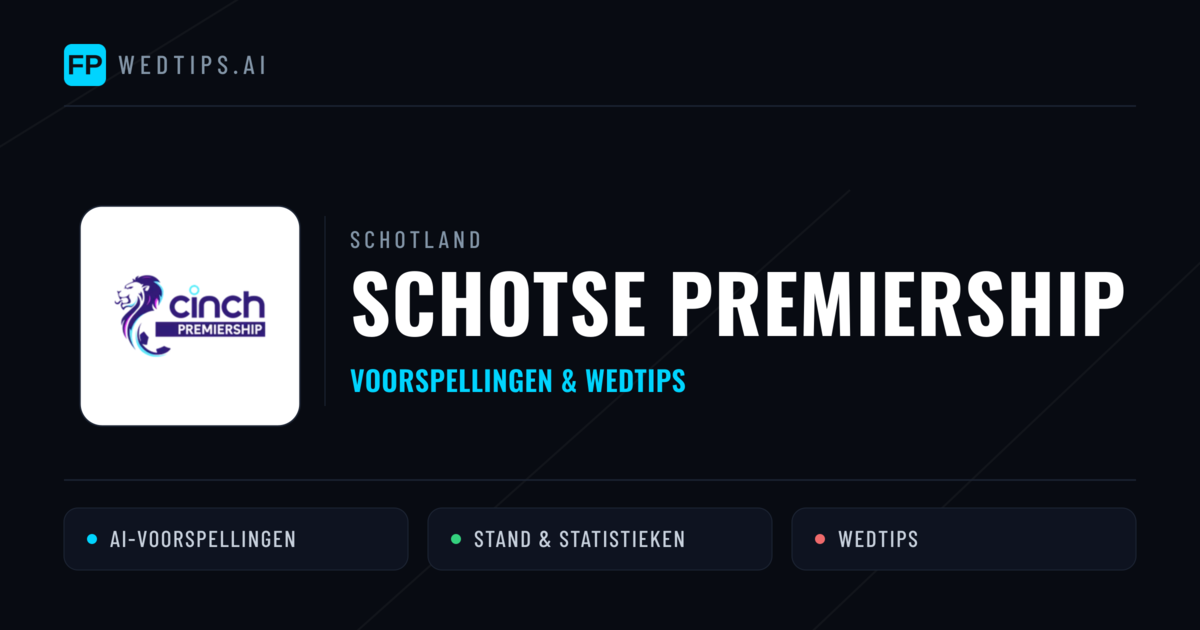 Schotland Schotse Premiership voorspellingen & wedtips