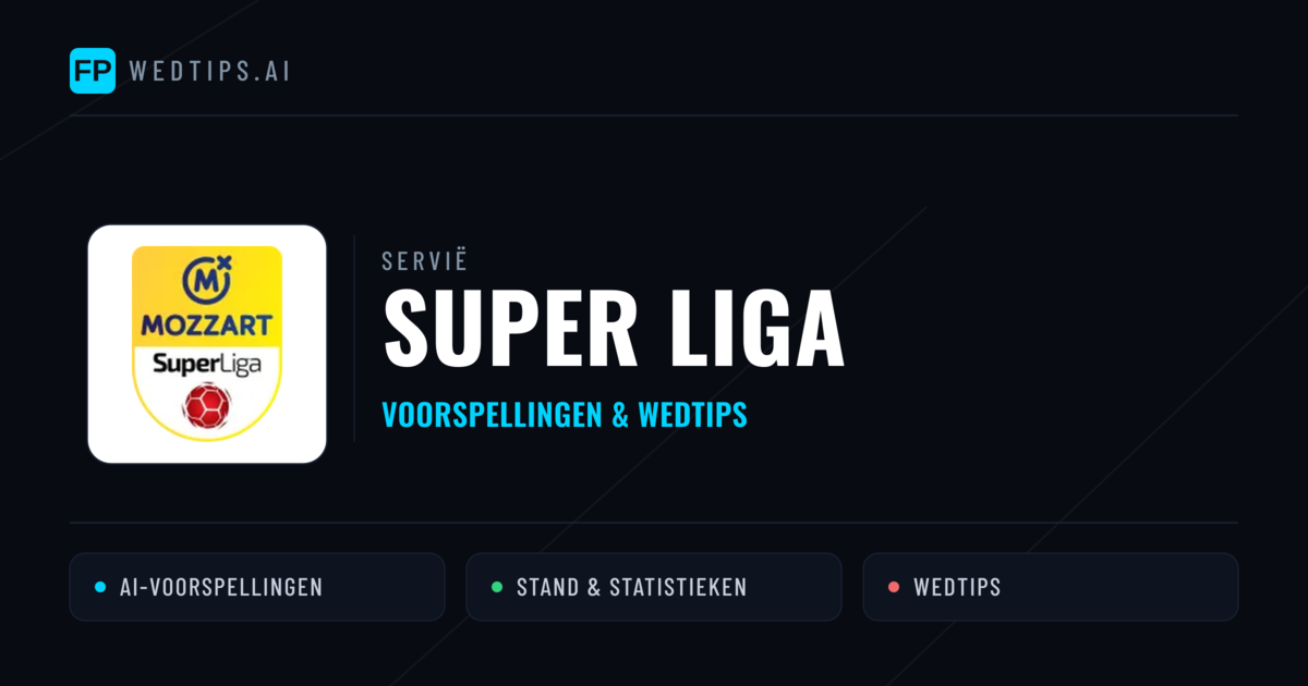 Servië Super Liga voorspellingen & wedtips