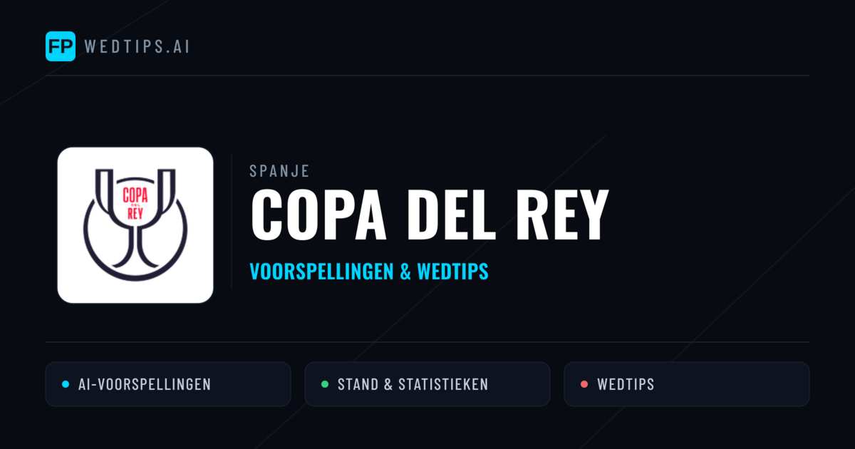 Spanje Copa del Rey voorspellingen & wedtips