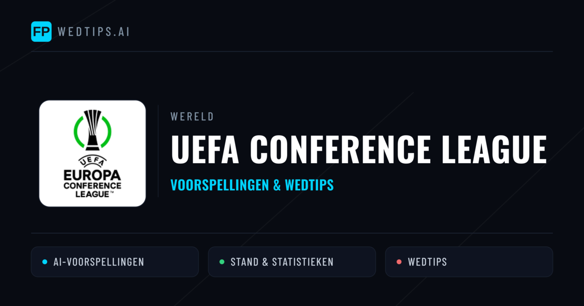 UEFA Conference League voorspellingen & wedtips