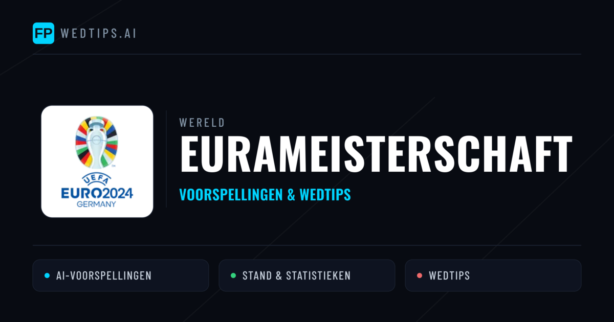 Eurameisterschaft voorspellingen & wedtips
