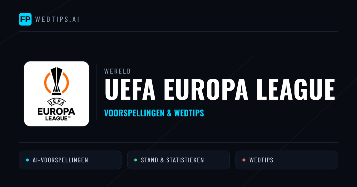 UEFA Europa League voorspellingen & wedtips