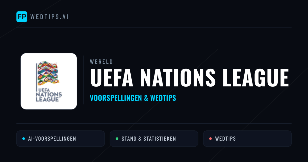 UEFA Nations League voorspellingen & wedtips