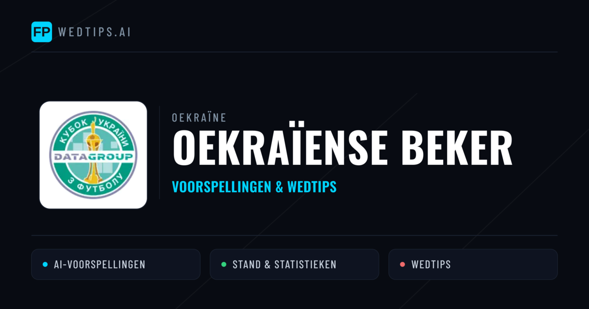 Oekraïne Oekraïense Beker voorspellingen & wedtips
