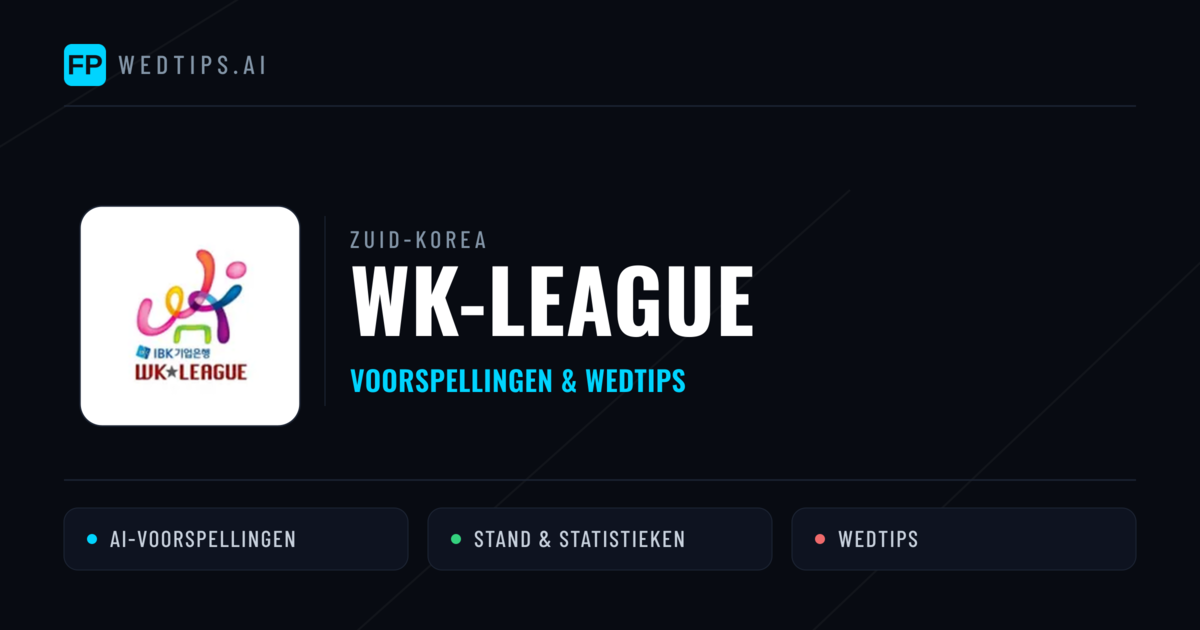 Zuid-Korea WK-League voorspellingen & wedtips