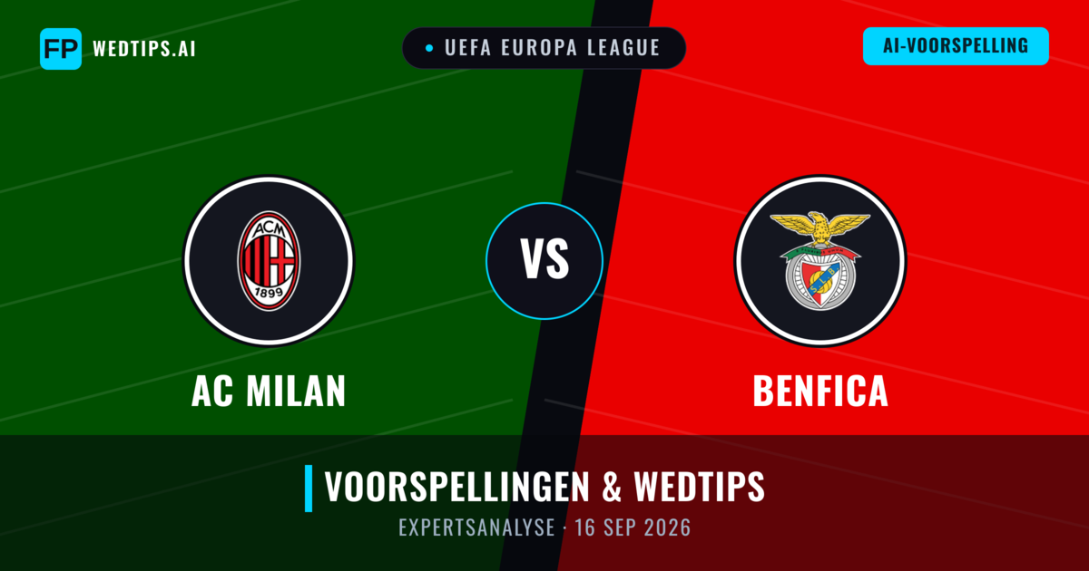 AC Milan vs Benfica — voorspelling en vooruitblik wedstrijd