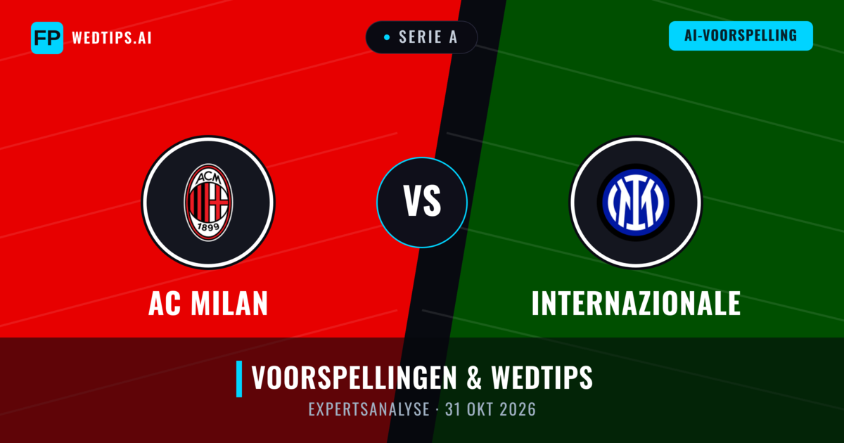 AC Milan vs Internazionale — voorspelling en vooruitblik wedstrijd