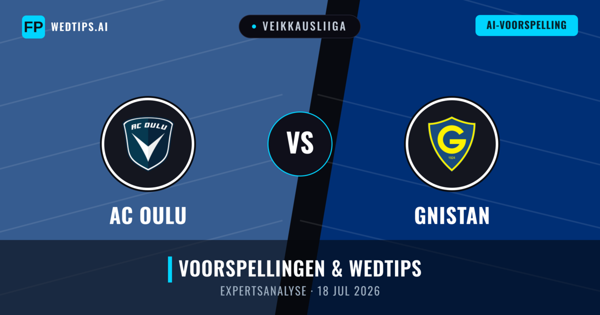 AC Oulu vs Gnistan — voorspelling en vooruitblik wedstrijd