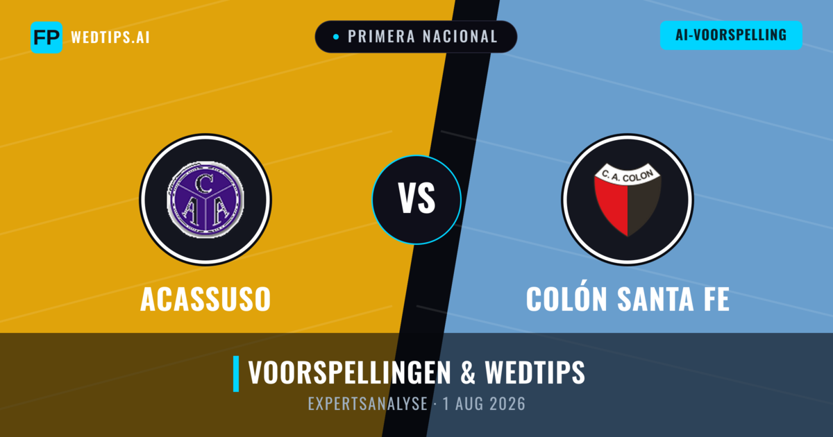 Acassuso vs Colón Santa Fe — voorspelling en vooruitblik wedstrijd