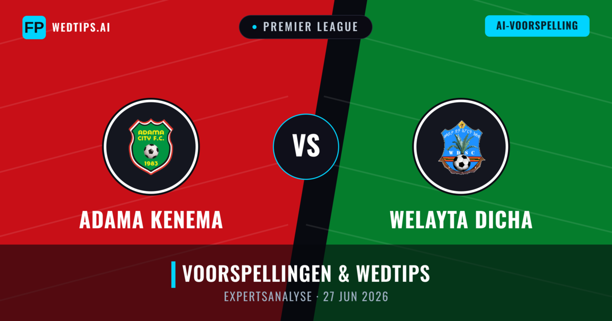Adama Kenema vs Welayta Dicha — voorspelling en vooruitblik wedstrijd