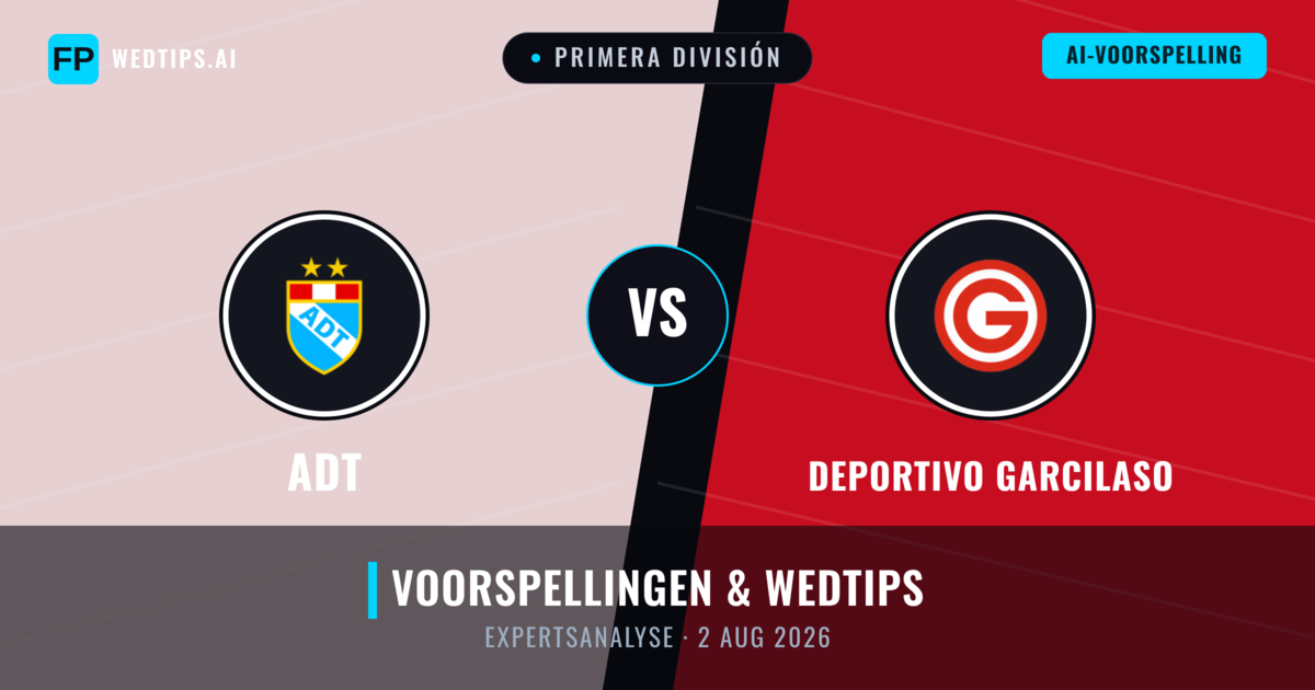 ADT vs Deportivo Garcilaso — voorspelling en vooruitblik wedstrijd