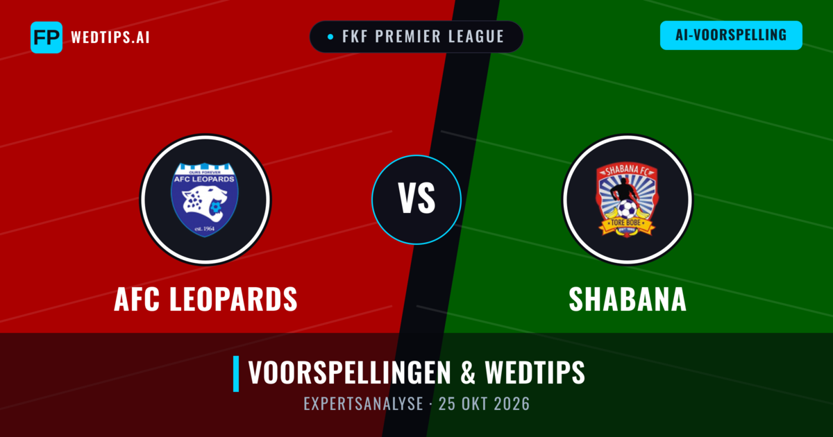 AFC Leopards vs Shabana — voorspelling en vooruitblik wedstrijd