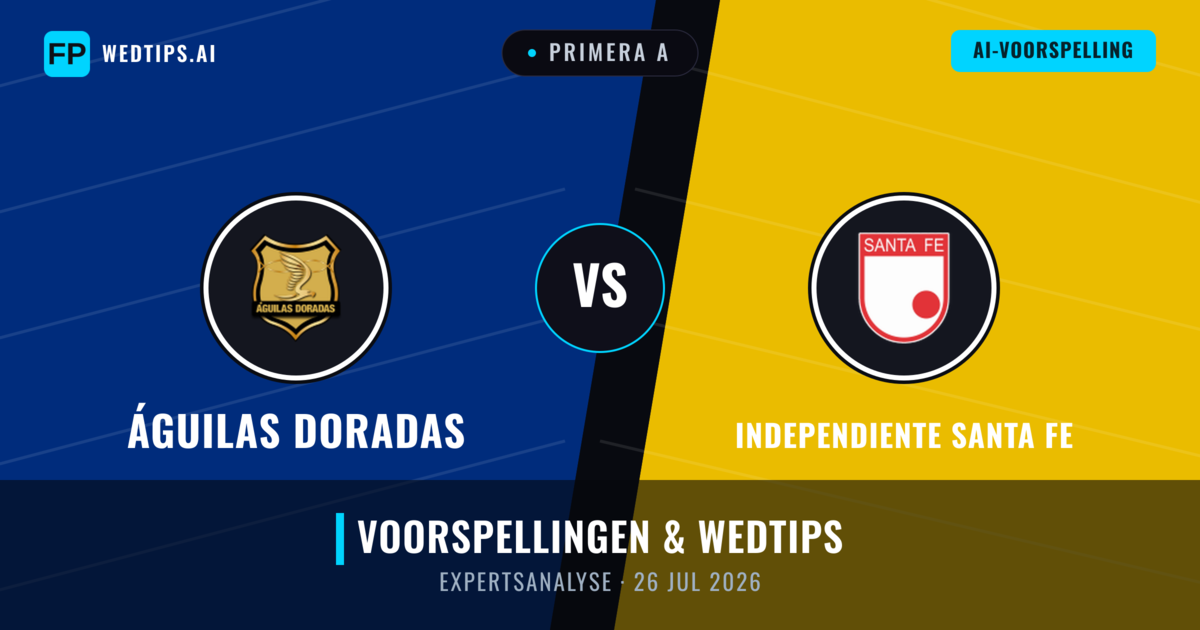 Águilas Doradas vs Independiente Santa Fe — voorspelling en vooruitblik wedstrijd